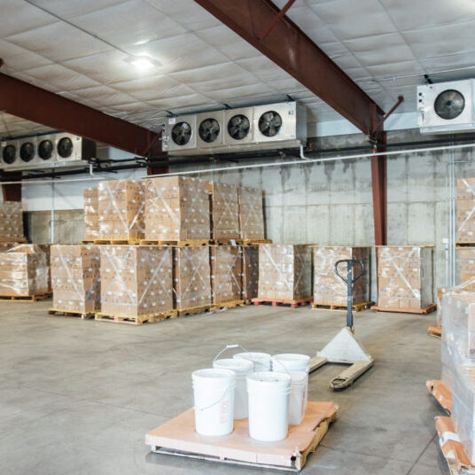 Refrigerated warehouse